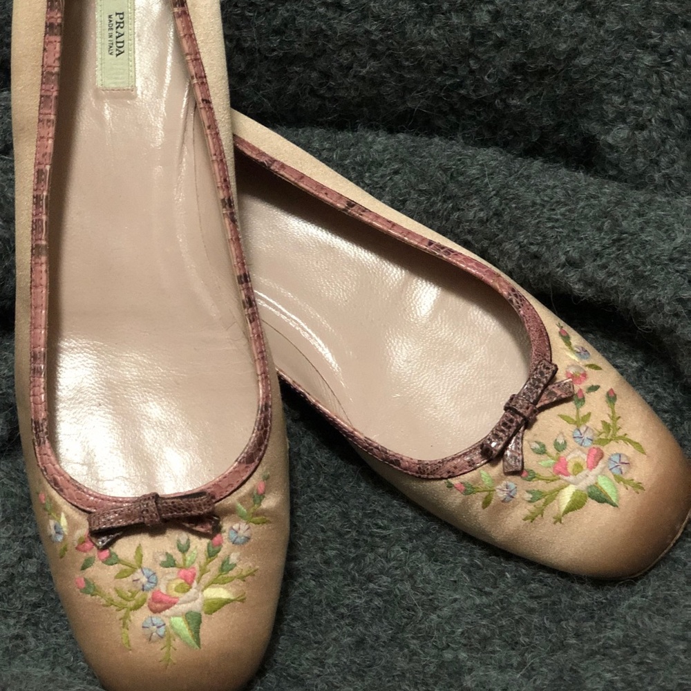 Prada ballet flats